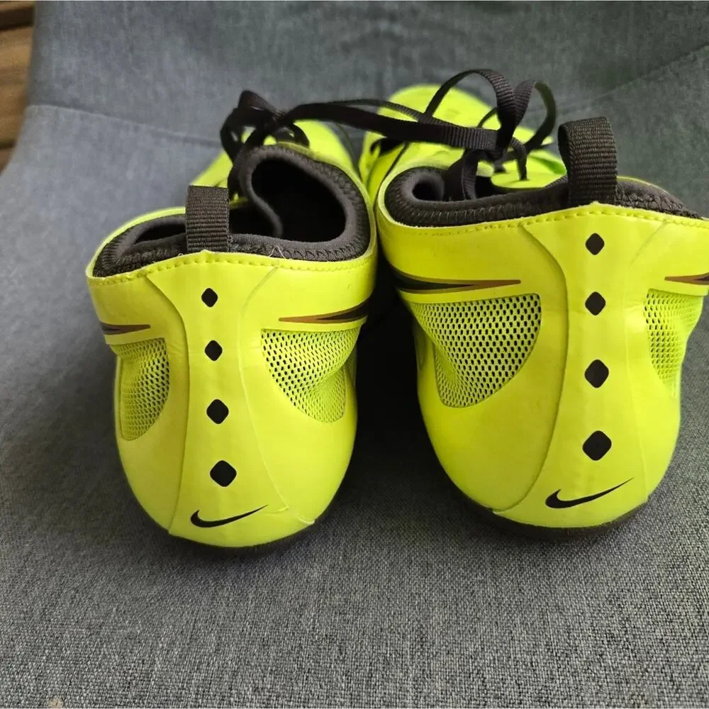 Nike Zoom Celar 4 Track Spikes NWOT Neon Yellow Black Size 13